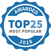 Top 25 Most Popular Home Improvement Specialists badge for 2018